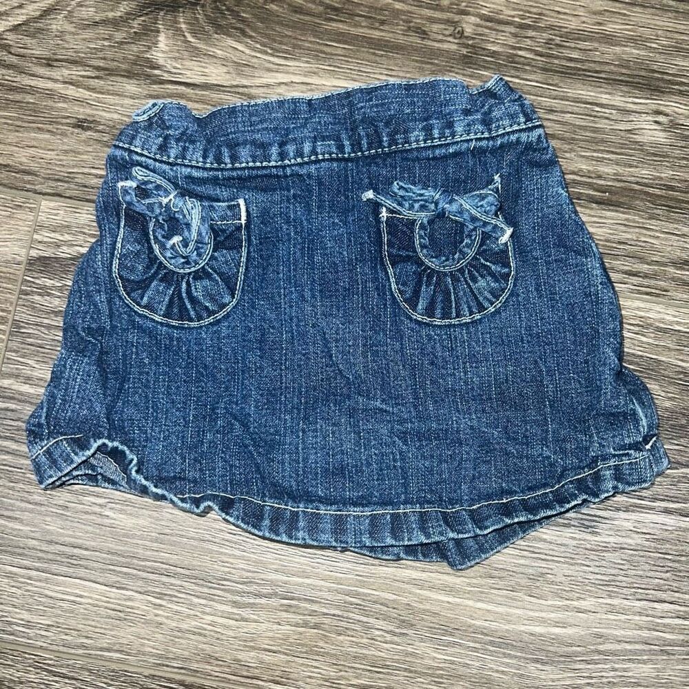 🏈 Sprockets 6-9m Denim Skirt vintage
